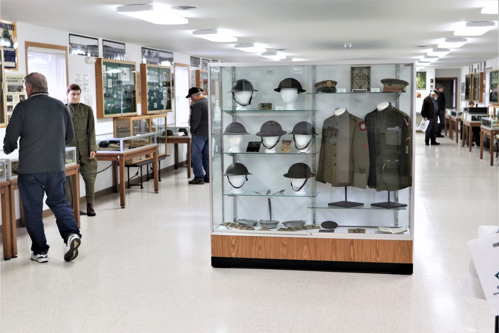 Artifacts at the Fort McCoy History Center