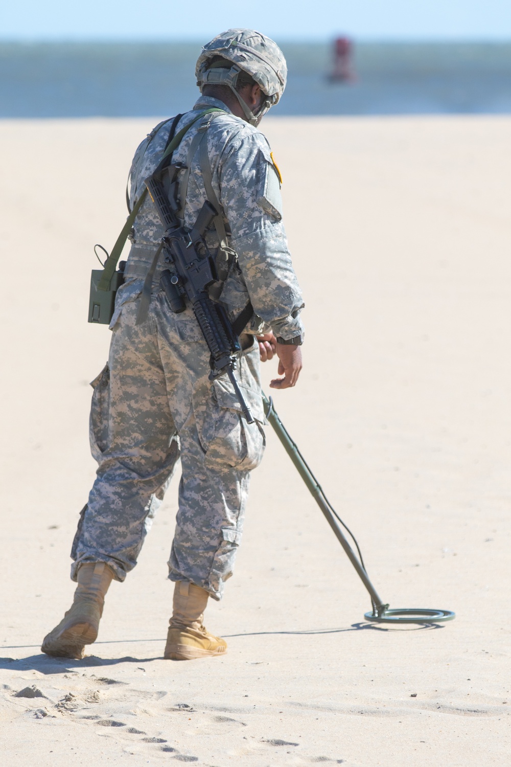 Engineers take charge in finding mines in exercise