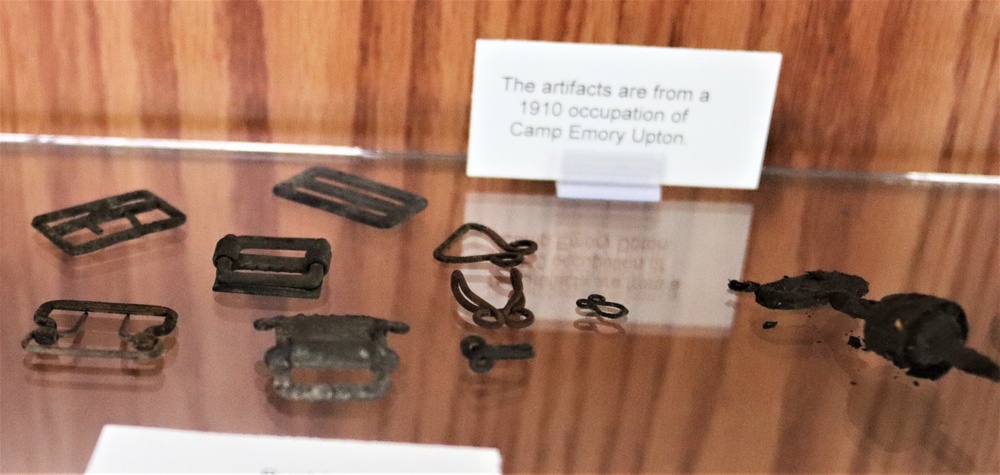 Artifacts at the Fort McCoy History Center