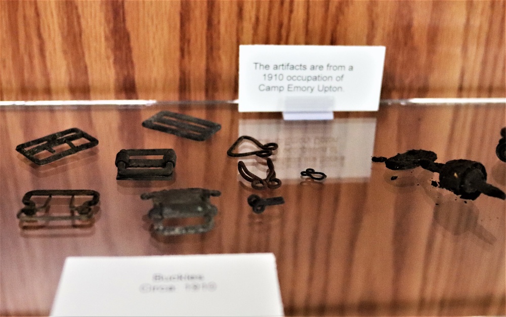 Artifacts at the Fort McCoy History Center