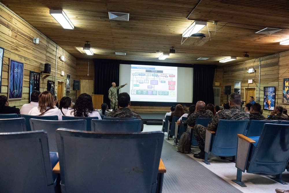 National Defense College visits SCAB