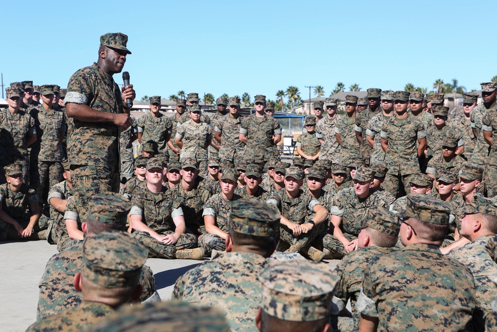 Top enlisted Marine: I work for you
