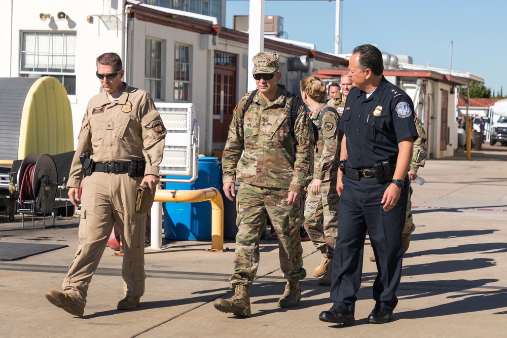 LTG Jeffrey Buchanan Visits the San Diego Border Region
