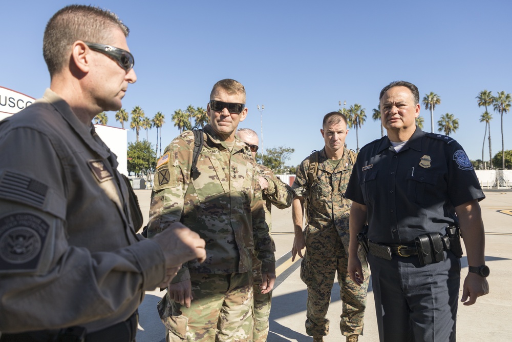 LTG Jeffrey Buchanan Visits the San Diego Border Region