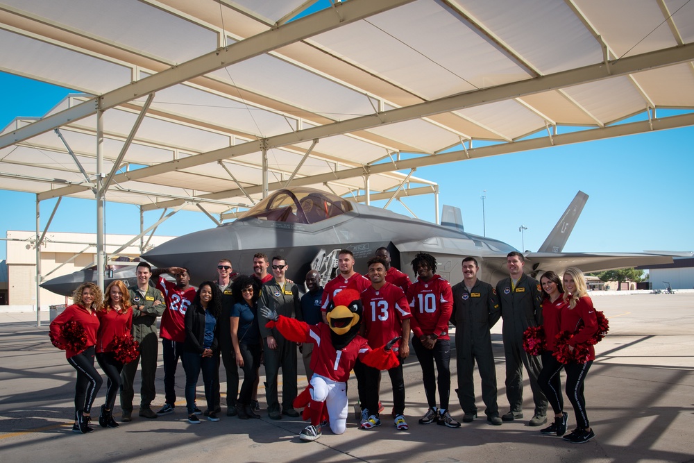 Arizona Cardinals Salute to Service Visit