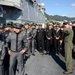 Republic of Korea midshipmen and cadets visit USS Wasp in Sasebo, Japan