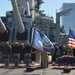 Retirement of a Chief Petty Officer Aboard the USS Wisconsin