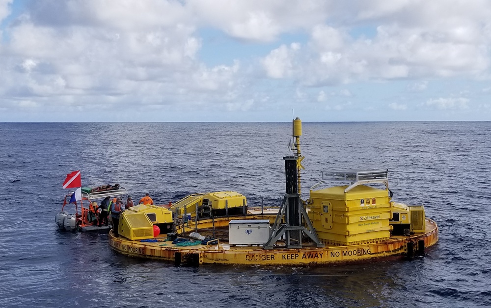 EXWC Successful Test of Wave Energy Converter Powering Oceanographic Instrumentation