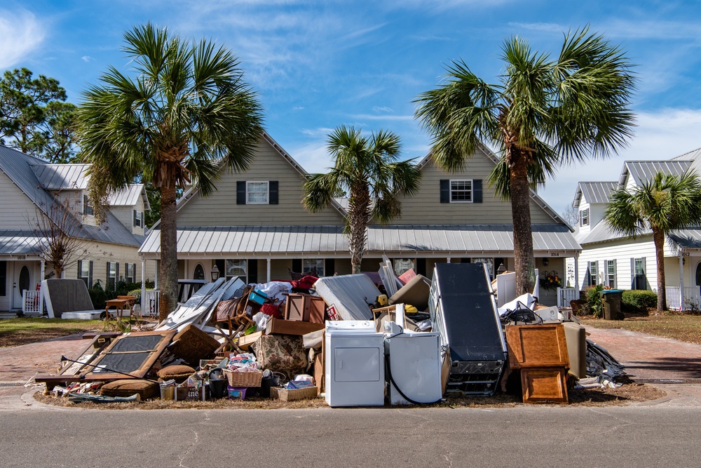 Crews Working To Remove Debris After Hurricane Michael