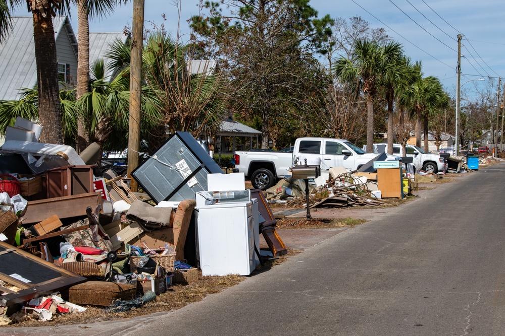 Crews Working To Remove Debris After Hurricane Michael