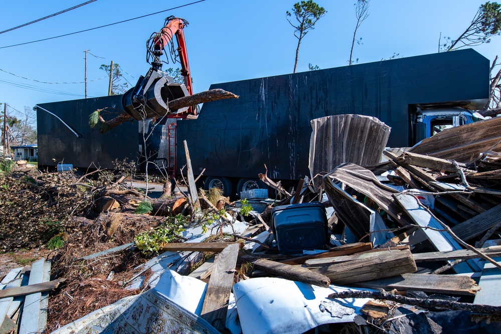 Crews Working To Remove Debris After Hurricane Michael