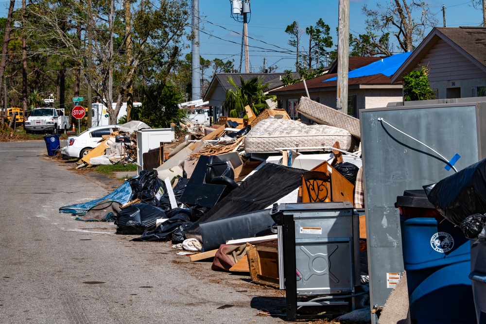 Crews Working To Remove Debris After Hurricane Michael