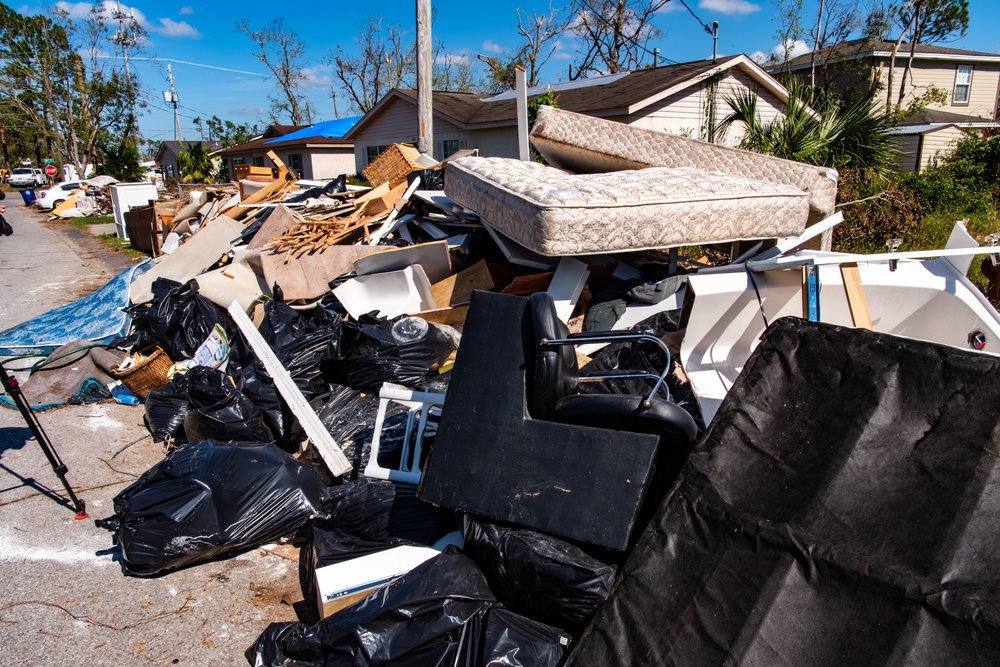 Crews Working To Remove Debris After Hurricane Michael