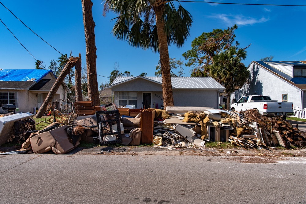 Crews Working To Remove Debris After Hurricane Michael