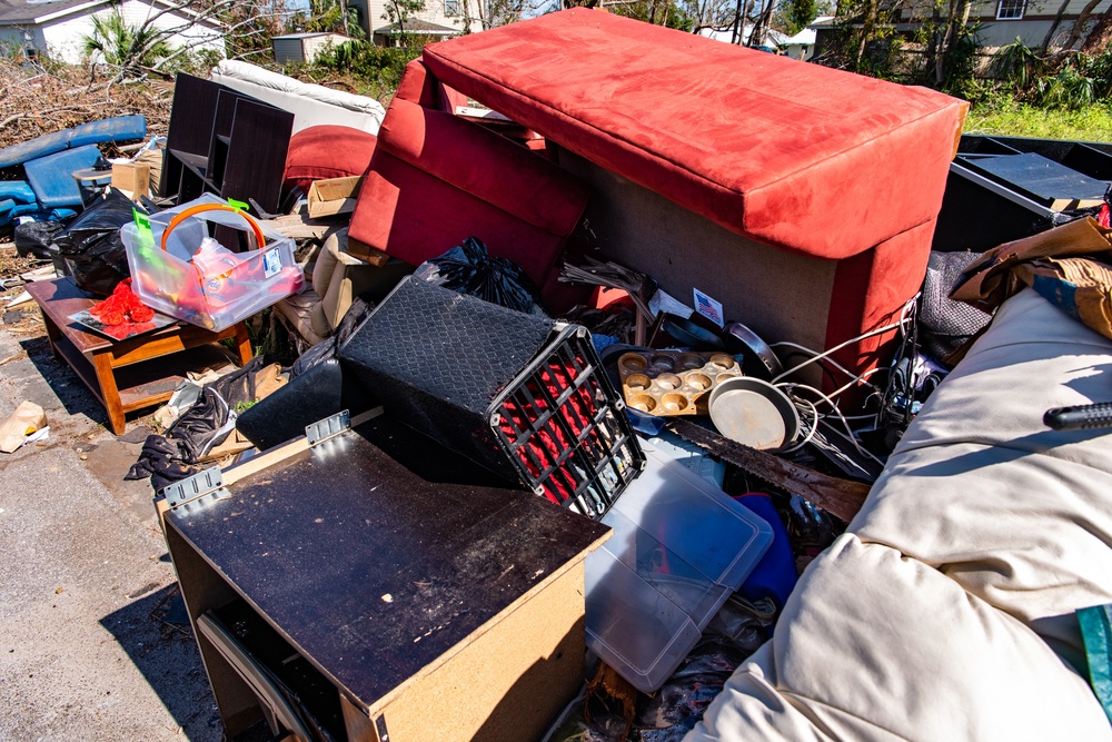 Crews Working To Remove Debris After Hurricane Michael