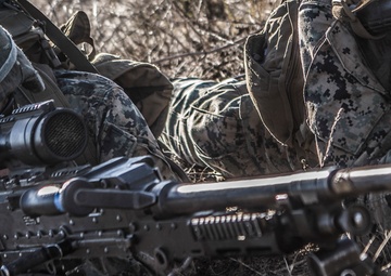3/5 Lima Company Air Raid Exercise
