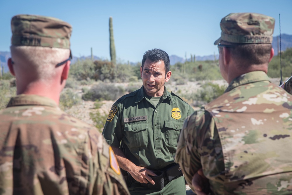 DVIDS - Images - 36th Engineer Brigade Recon Lukeville and Sasabe Entry ...