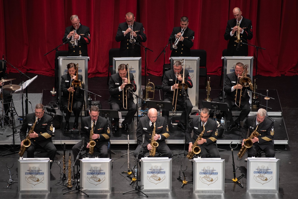 U.S. Navy Band Commodores perform in Tampa