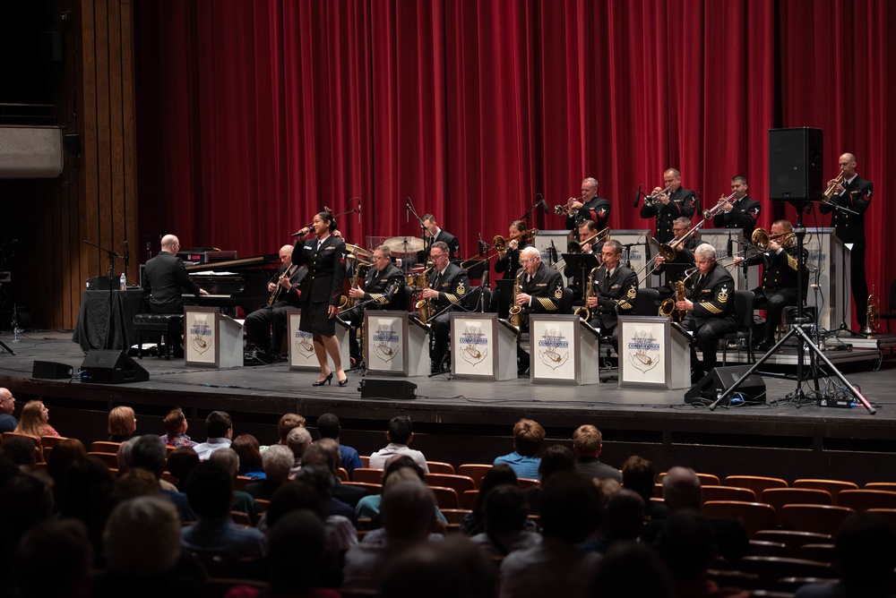 U.S. Navy Band Commodores perform in Tampa