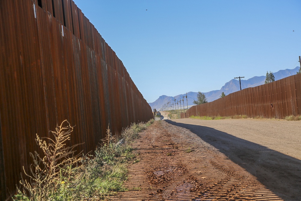 Engineers and MPs recon Bisbee with Border Patrol