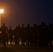 US Marines conduct squadron physical training