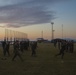 US Marines conduct squadron physical training