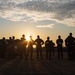 US Marines conduct squadron physical training