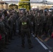 US Marines conduct squadron physical training