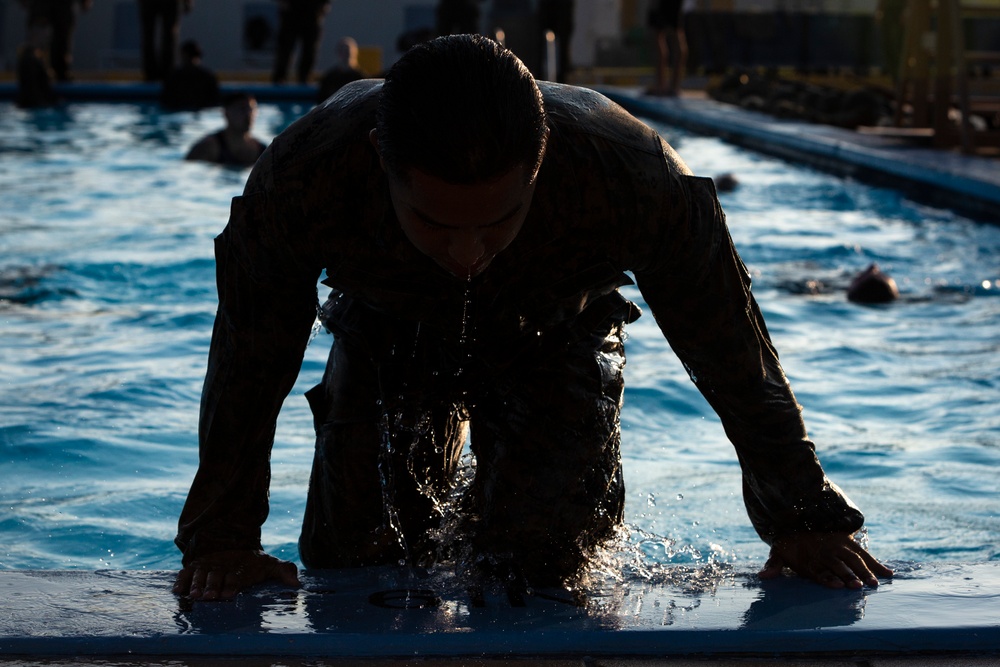 Headquarters and Support Battalion Basic and Intermediate Marine Corps Water Survival Training