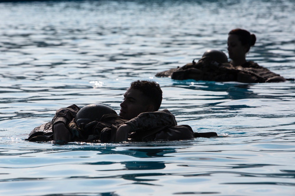 Headquarters and Support Battalion Basic and Intermediate Marine Corps Water Survival Training