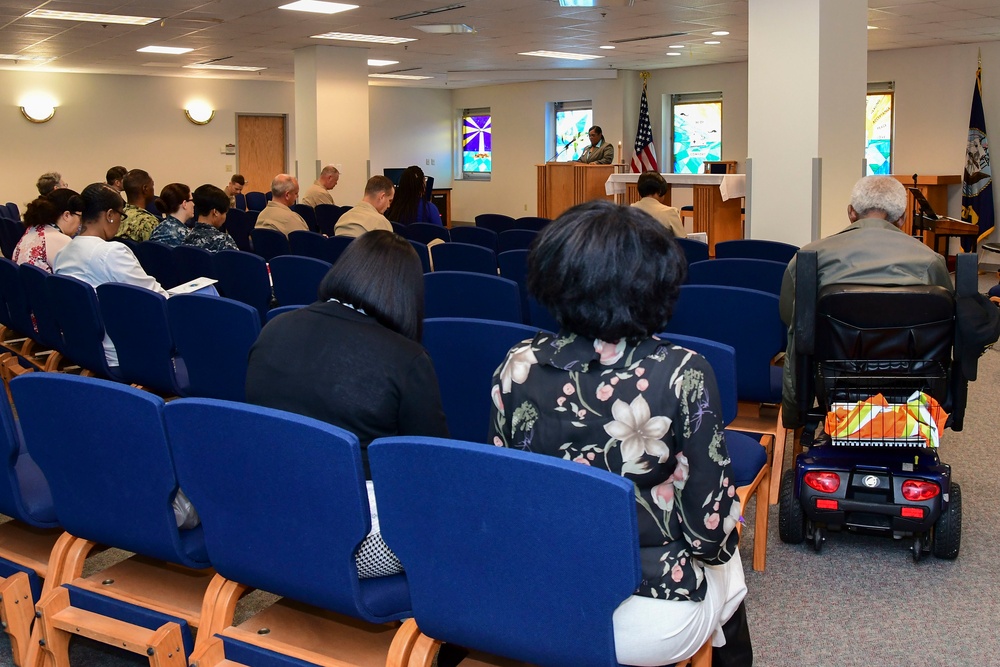 NMCP Chaplain’s Host a Peace and Unity Prayer Service