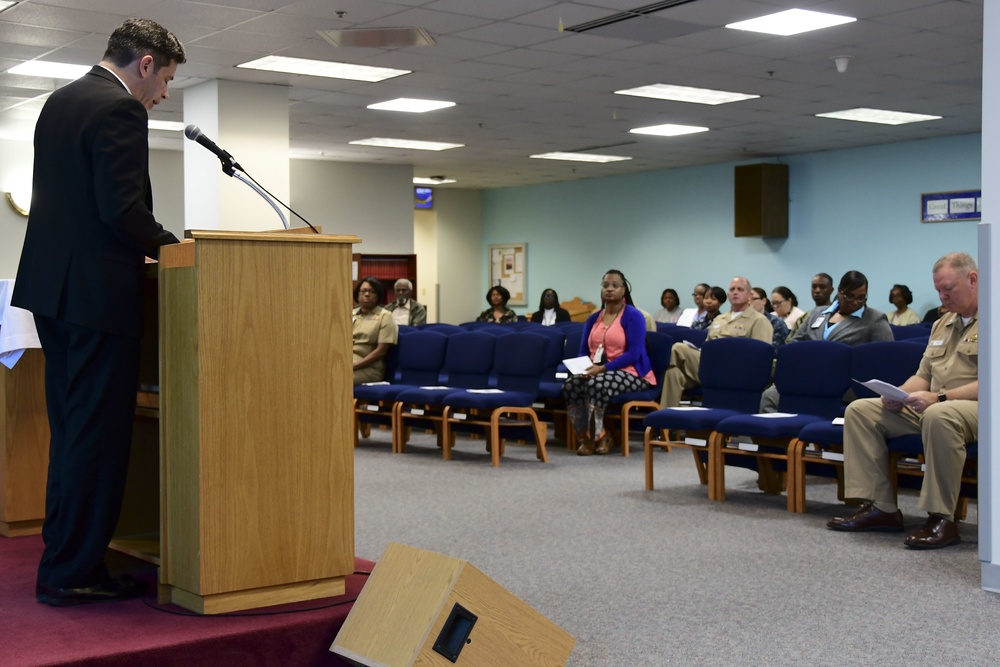NMCP Chaplain’s Host a Peace and Unity Prayer Service