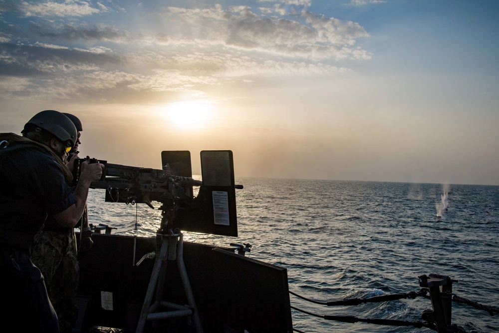 USS Jason Dunham .50-Caliber Live-Fire Exercise