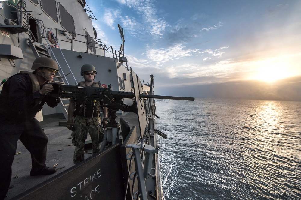 USS Jason Dunham .50-Caliber Live-Fire Exercise