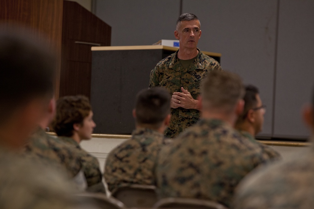 Marine Corps Combat Service Support School Town Hall Meeting