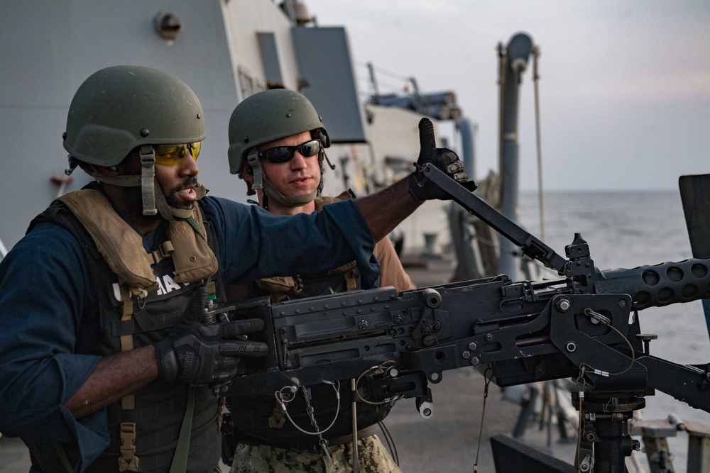 USS Jason Dunham .50-Caliber Live-Fire Exercise