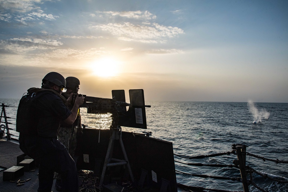 USS Jason Dunham .50-Caliber Live-Fire Exercise