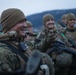 CLB-2 Marines Resupply Transport Fuel to a Combat Support Service Area