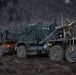 CLB-2 Marines Resupply Transport Fuel to a Combat Support Service Area