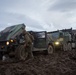 CLB-2 Marines Resupply Transport Fuel to a Combat Support Service Area