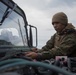 CLB-2 Marines Resupply Transport Fuel to a Combat Support Service Area