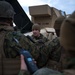 CLB-2 Marines Resupply Transport Fuel to a Combat Support Service Area