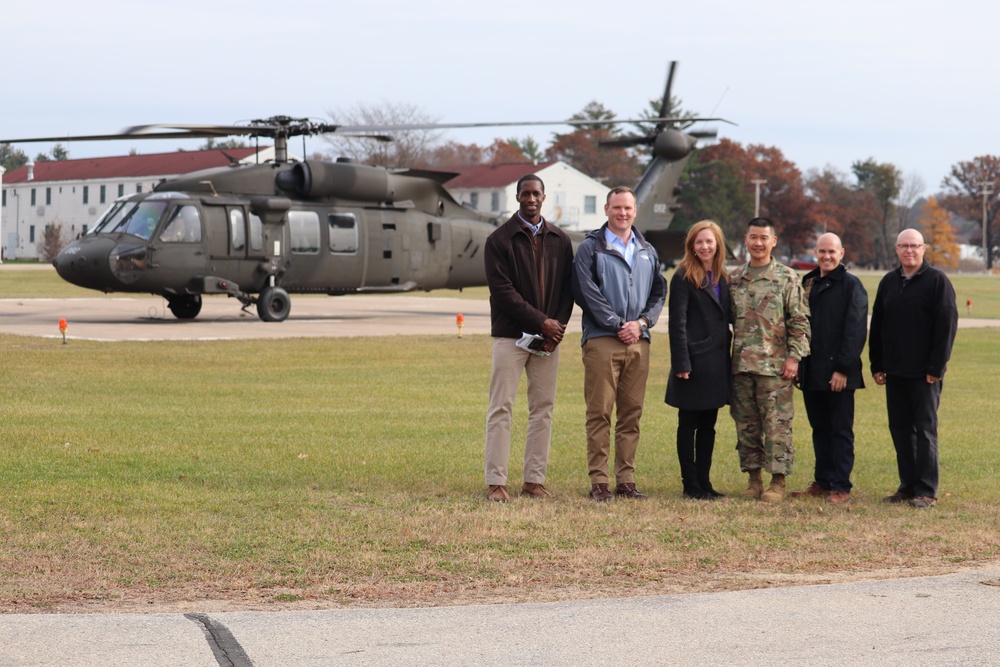 Senate staff delegates visit Fort McCoy to learn more about post