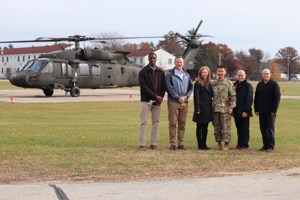 Senate staff delegates visit Fort McCoy to learn more about post