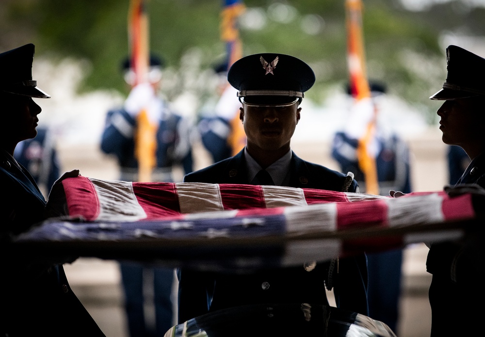 New Airmen enter Honor Guard