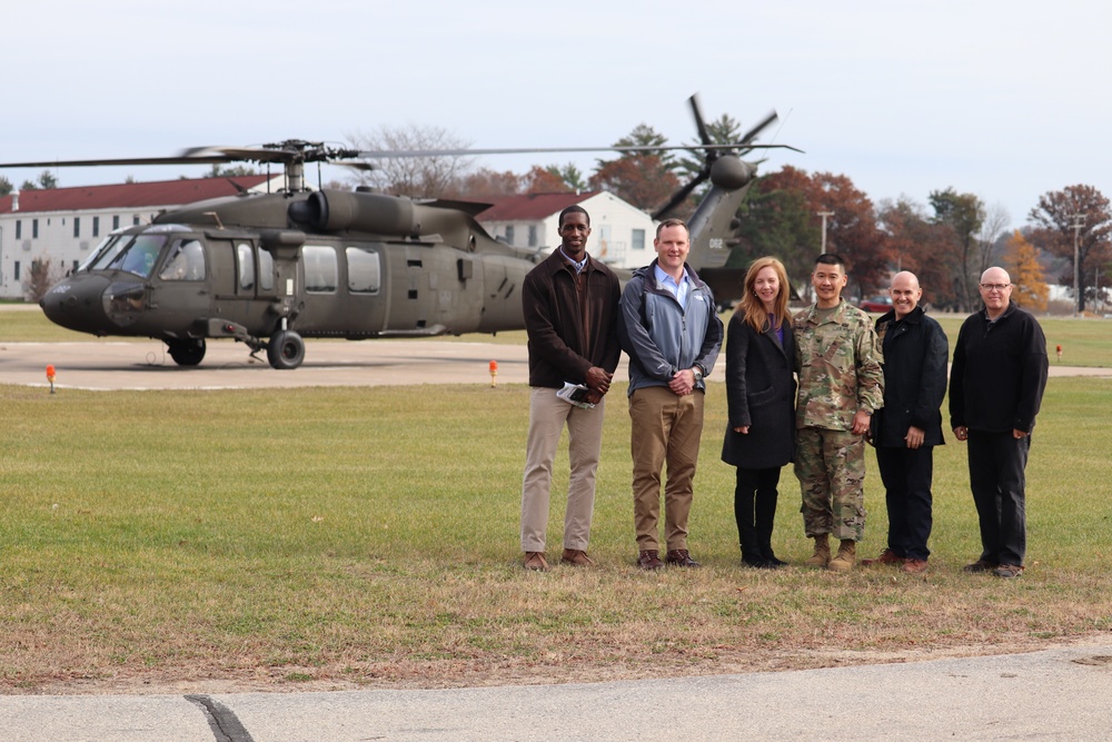 Senate staff delegates visit Fort McCoy to learn more about post