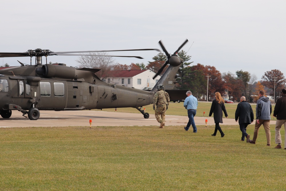 Senate staff delegates visit Fort McCoy to learn more about post