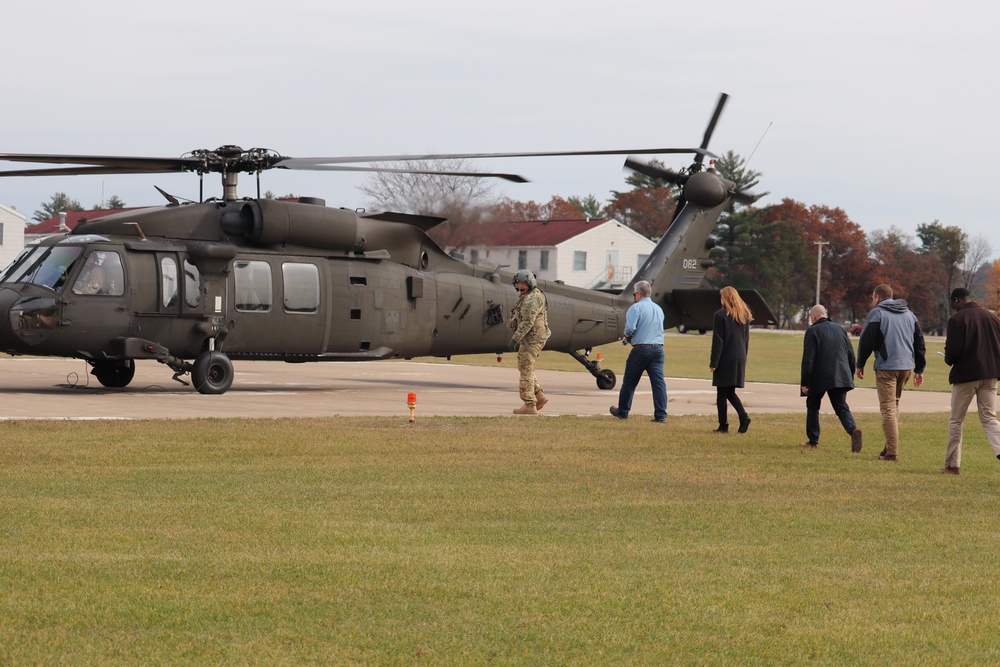 Senate staff delegates visit Fort McCoy to learn more about post