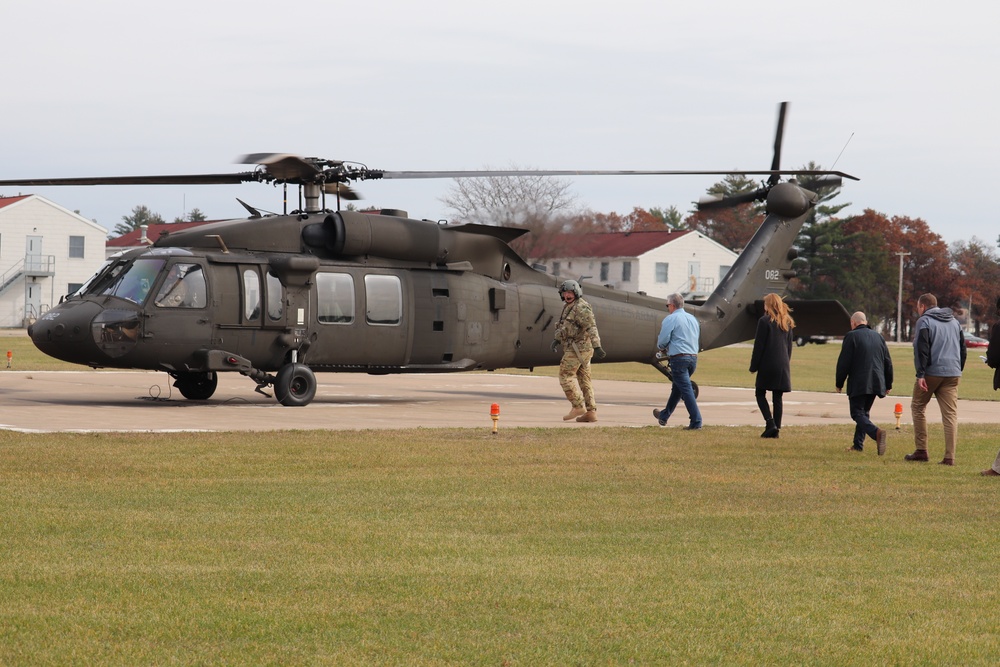 Senate staff delegates visit Fort McCoy to learn more about post