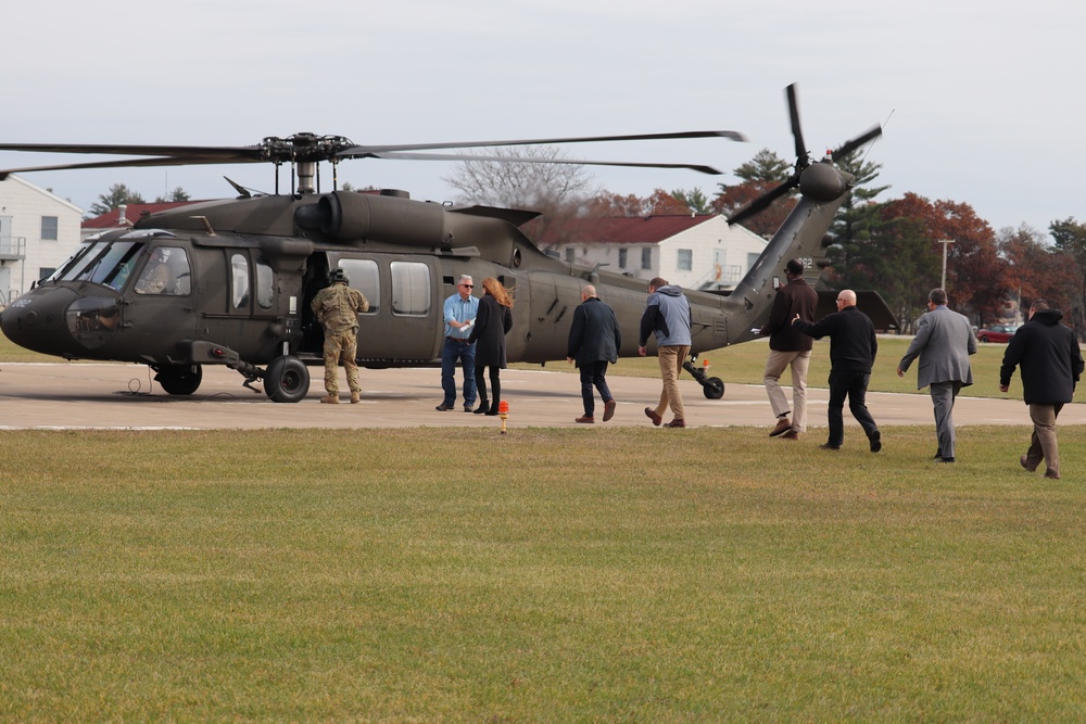 Senate staff delegates visit Fort McCoy to learn more about post